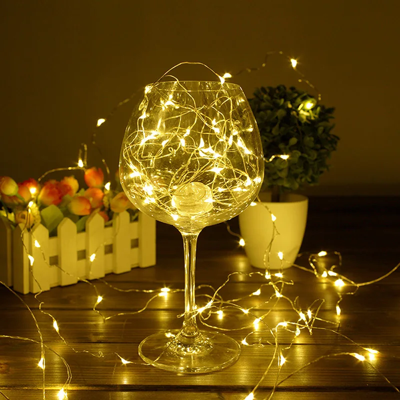 Led Fairy String Lights - 크리스마스 트리 웨딩 파티 장식 LED