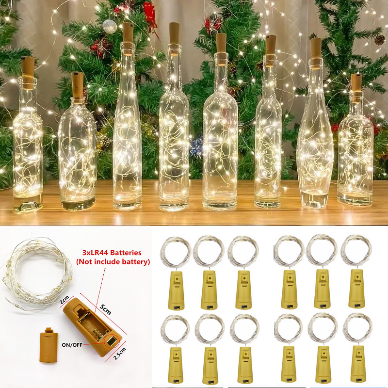 6개 20LED 와인 병 코르크 병 LED 스트링 요정 - Led Fairy String Lights 리뷰 및 가격