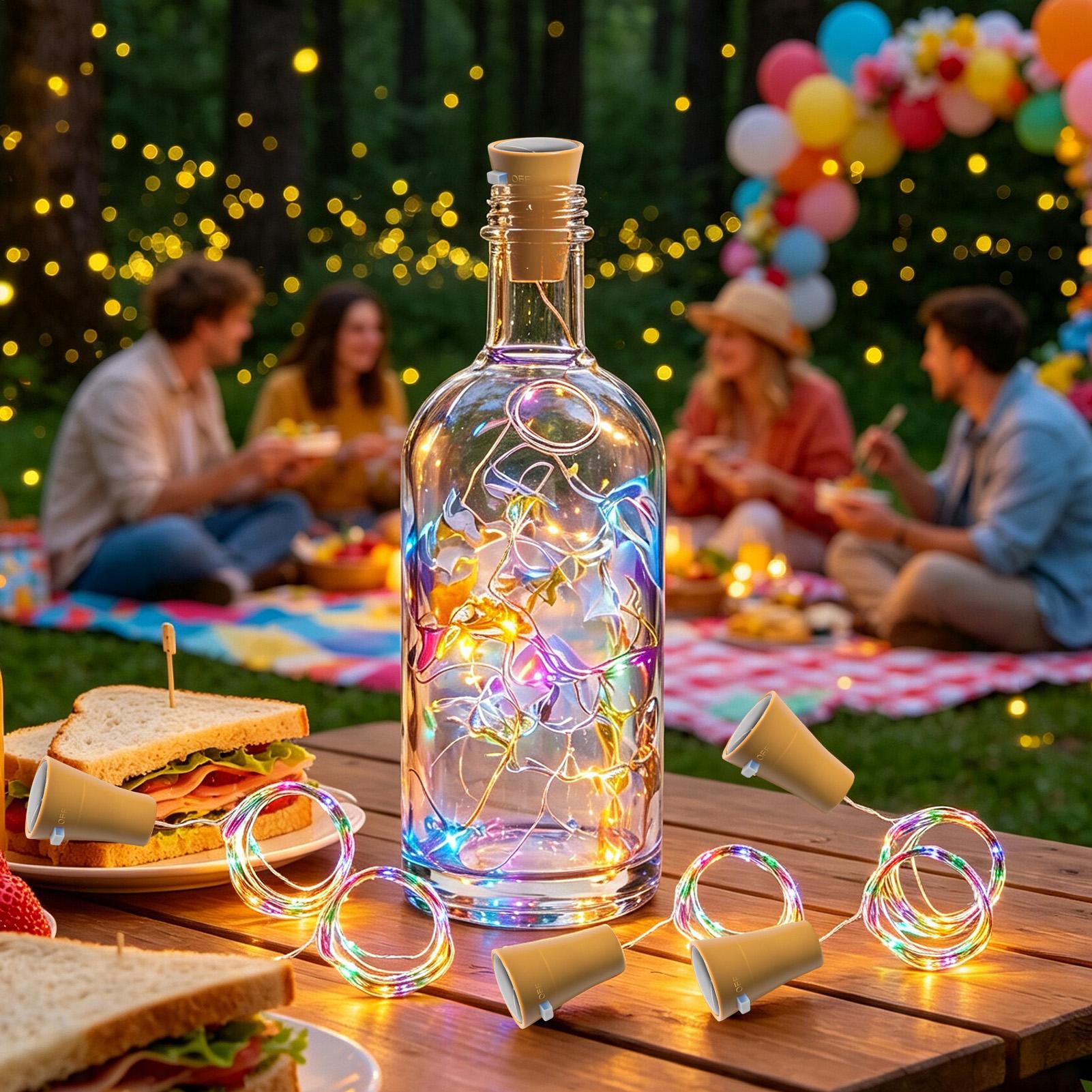 태양광 와인병 조명 LED 방수 DIY 야외 장식 6개 - Led Fairy String Lights 리뷰 및 가격