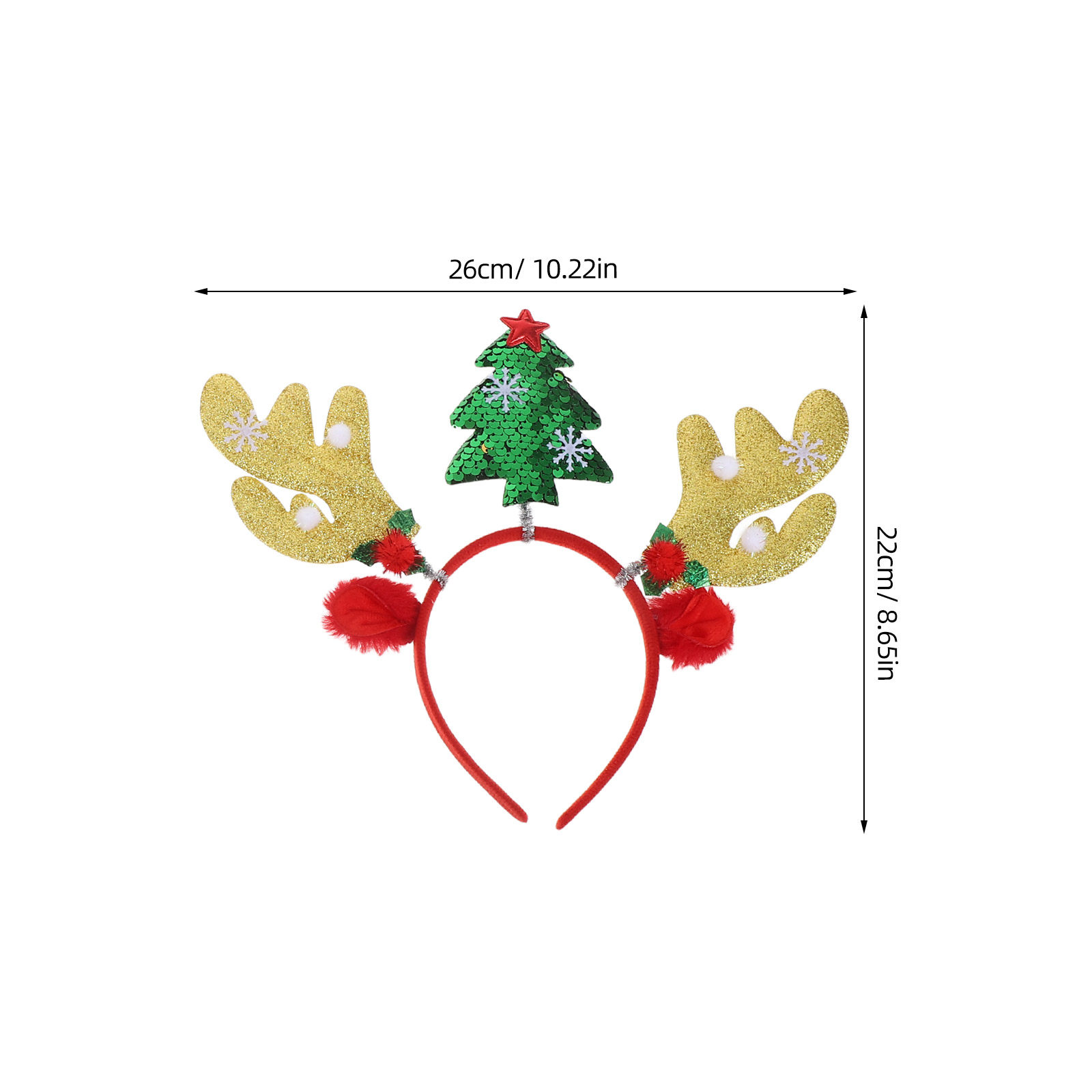 2Pcs 귀여운 순록 머리띠 사슴 뿔 귀 머리띠 동물  - Reindeer Antlers Headband 리뷰 및 가격