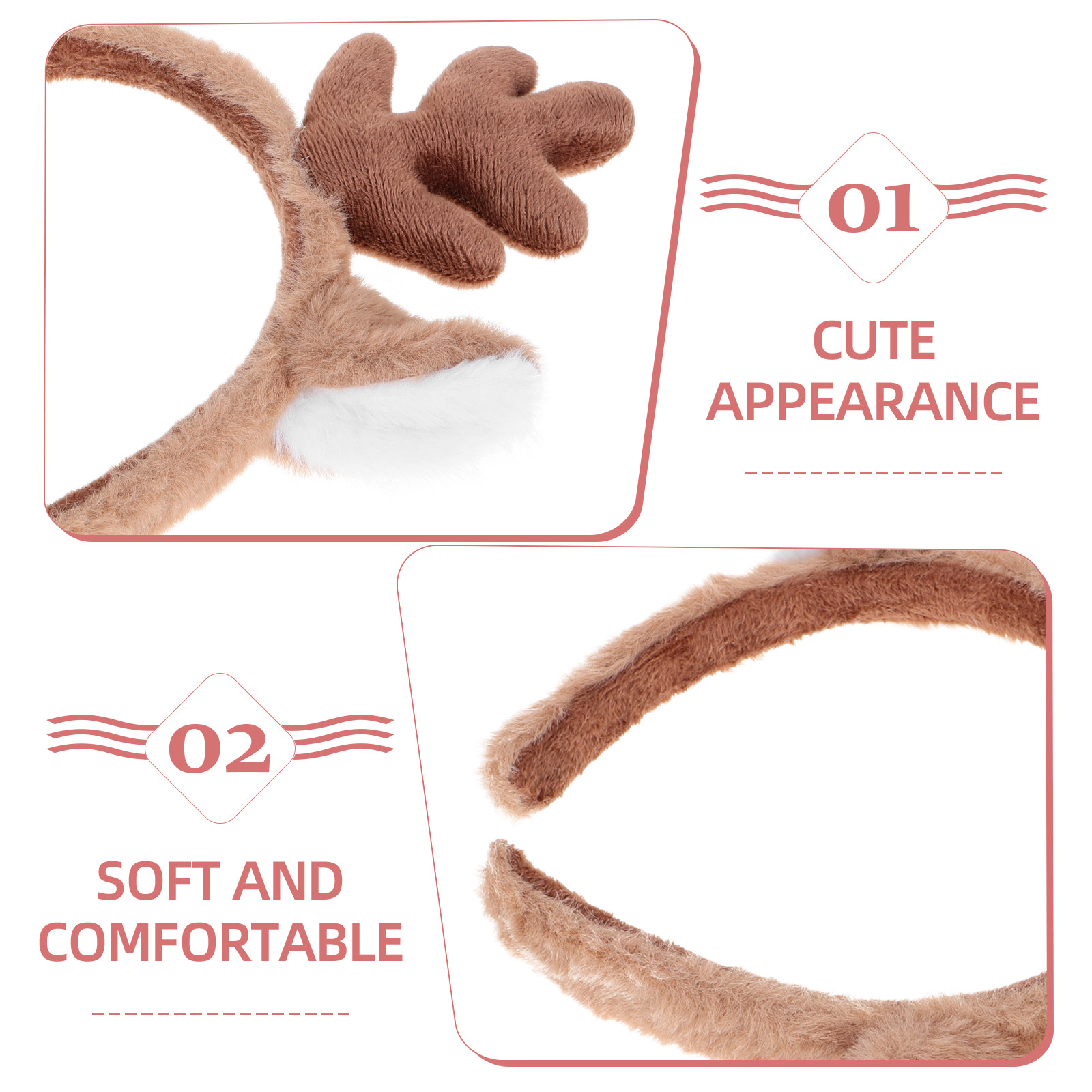 크리스마스 헤어밴드 순록 뿔 디자인 편안한 착용감의 유 - Reindeer Antlers Headband 리뷰 및 가격